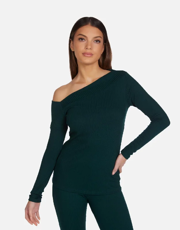 Wrap - Style Women Long Sleeve Top for a Versatile FitMaples Evergreen