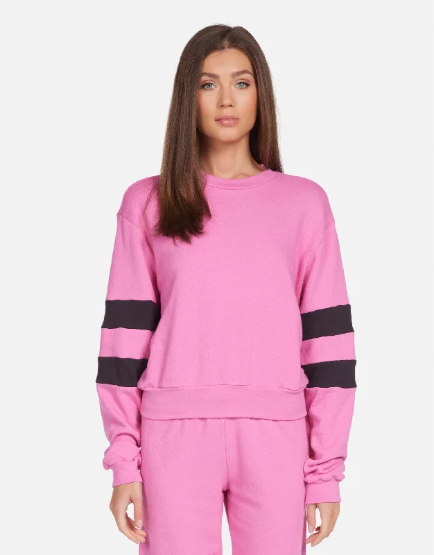 Wrap - Style Women Long Sleeve Top for a Versatile FitJunius Party Pink