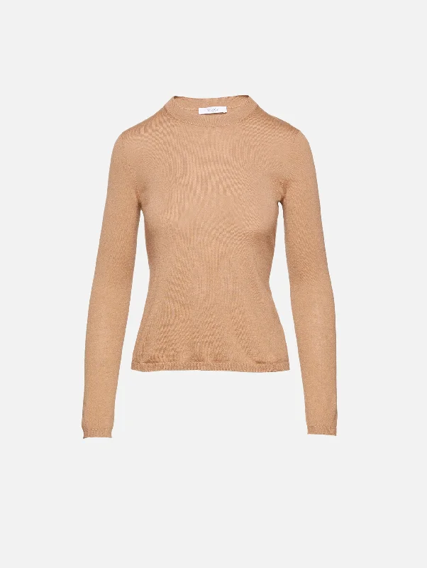 Long - Sleeve Women Sweater with Ribbed CuffsCasarsa Sweater