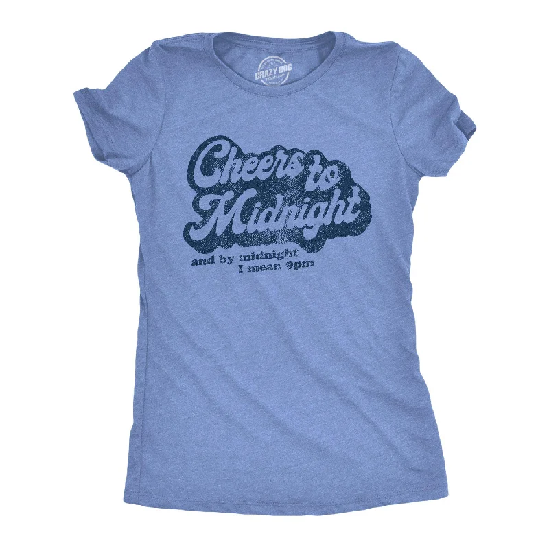 Striped Women T Shirt in a Classic PatternCheers To Midnight Women's T Shirt