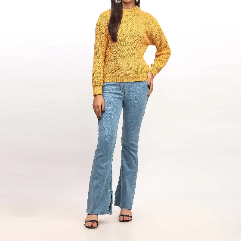 Oversized Women Sweater for a Cozy and Fashionable LookMustard Thread Sweater  PN4607