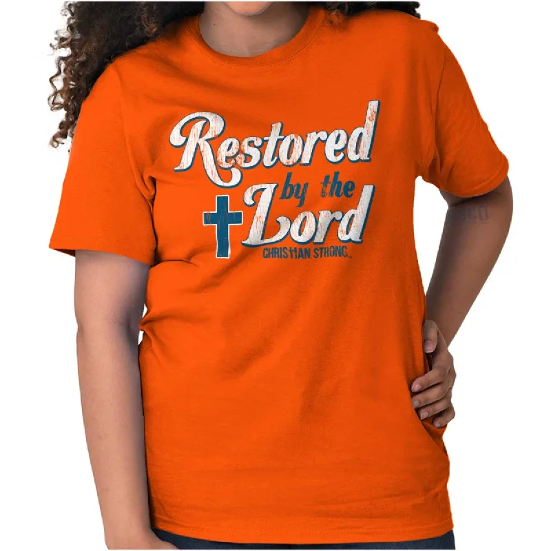 Striped Women T Shirt in a Classic PatternRestored by Lord Jes Ladies T Shirt