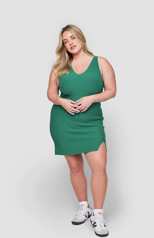 Empire Waist Women Dress to Accentuate the Bust and Conceal the WaistThe Tamara Dress by Gentle Fawn ~ Spring Green