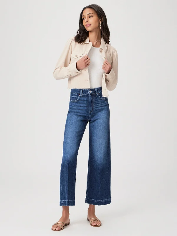 Mom jeans for a nostalgic and casual lookAnessa Wide Ankle Jean - Foreign Film