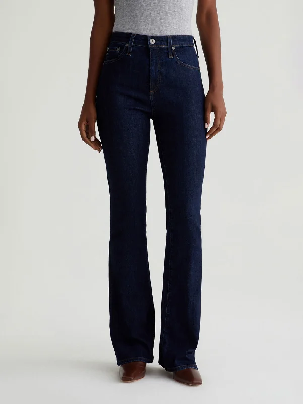 Wide - leg women jeans for a modern and relaxed vibeFarrah High Rise Bootcut Jean - Modern Indigo