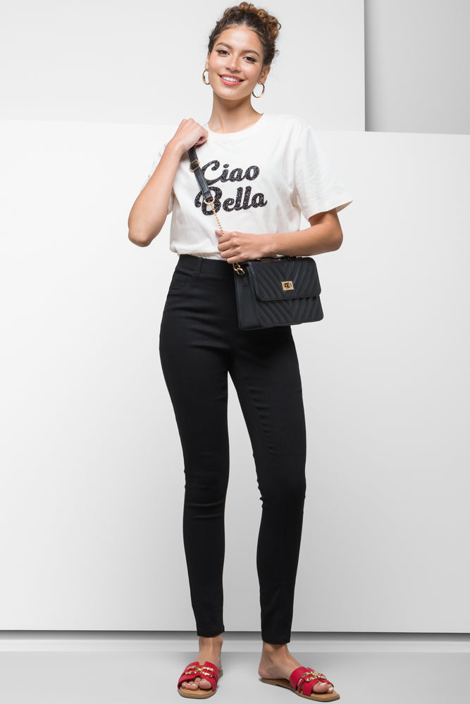 High - waisted women jeans for a flattering silhouetteLift & Shape Pull On Jeggings Black