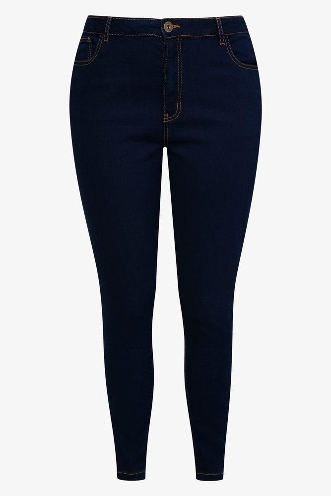 Mom jeans for a nostalgic and casual lookLift, Slim & Shape Skinny Denim Jeans Dark Blue