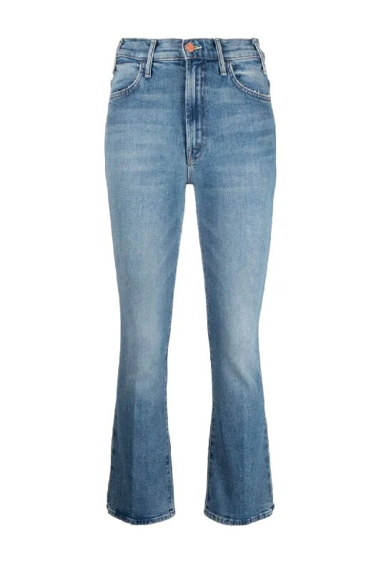 Plus - size women jeans for a comfortable and stylish fitMother The Hustler Ankle Jean - Scenic Route