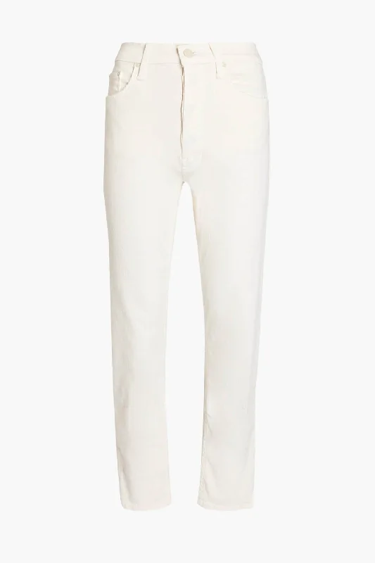 Wide - leg women jeans for a modern and relaxed vibeMother The Tomcat Jean - Cream Puffs