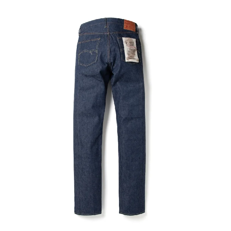 Light - wash women jeans for a fresh and summery appearanceStudio D'Artisan SD-800 Natural Indigo Selvedge Jeans (Tapered)