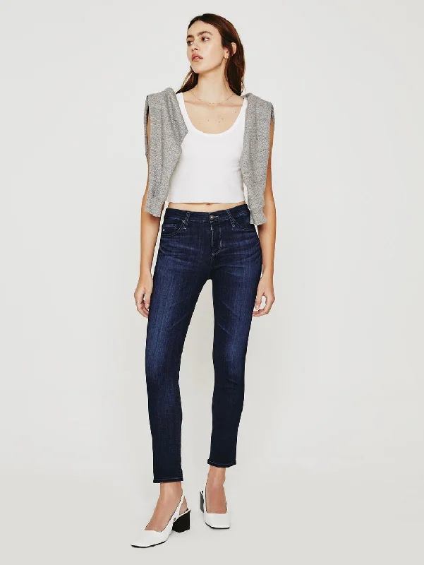 Embellished women jeans with studs or rhinestones for a glamorous touchPrima Mid Rise Cigarette Jean - Concord