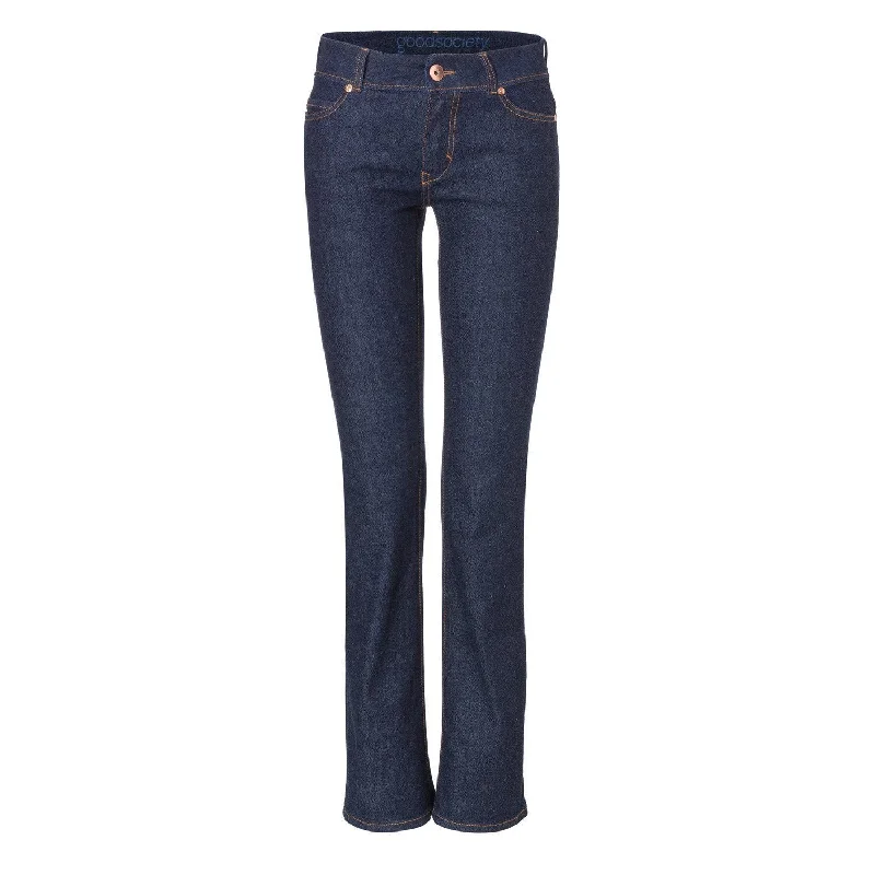 Light - wash women jeans for a fresh and summery appearanceWomens Bootcut Jeans - Raw One Wash