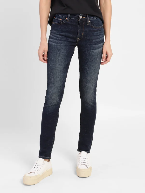 High - rise flare women jeans for a 70s - inspired lookWomen's Mid Rise 711 Skinny Fit Jeans