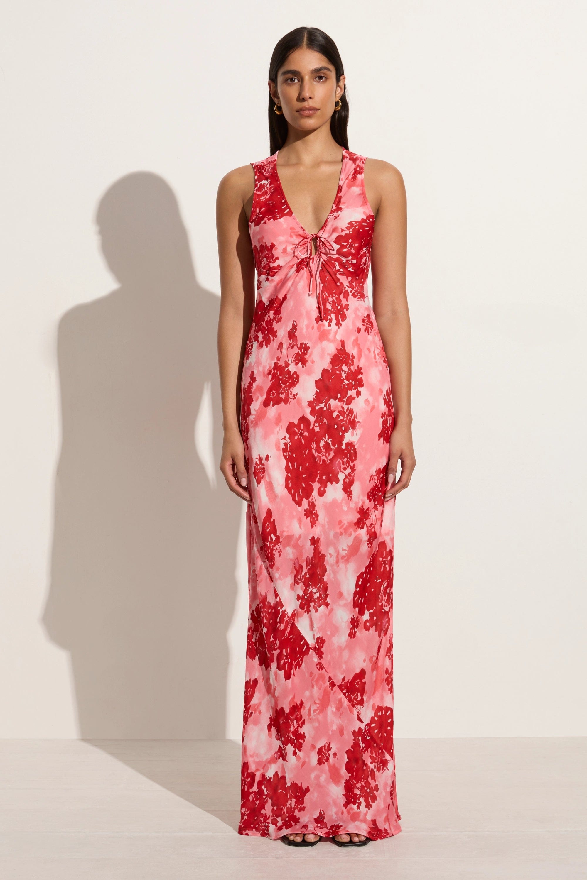 Strapless Women Dress with a Built - in Bra for Comfort and SupportNicola Maxi Dress Rosella Floral - Final Sale