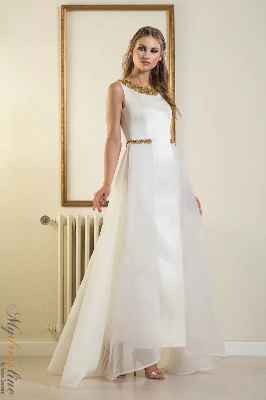 Mermaid - Style Women Dress with a Fitted Silhouette for Special OccasionsChrystelle Atallah Yana Y03