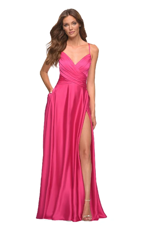 Backless Women Dress for a Sexy and Alluring Look at Evening EventsLa Femme 30616CL Dress