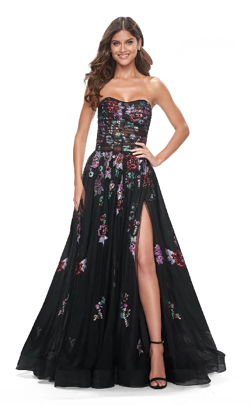 Mermaid - Style Women Dress with a Fitted Silhouette for Special OccasionsLa Femme 32072CL Dress