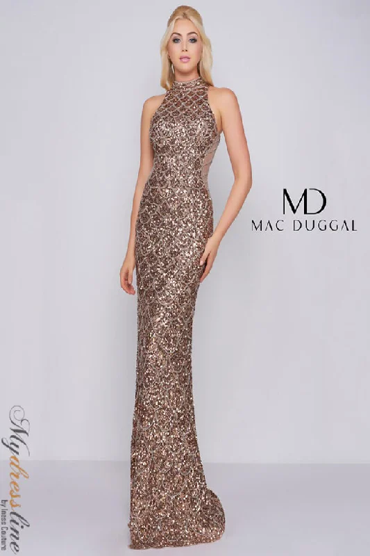 Pleated Women Dress with a Timeless and Elegant TextureMac Duggal 4818