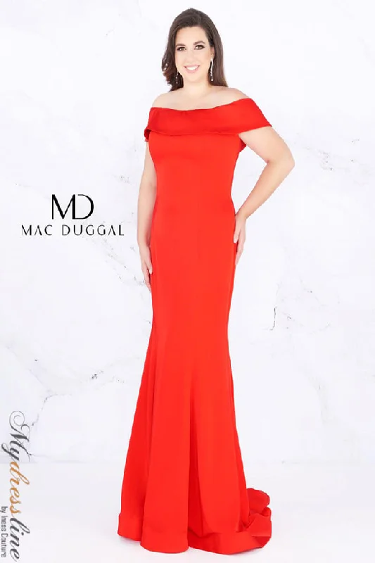 Pleated Women Dress with a Timeless and Elegant TextureMac Duggal 66812