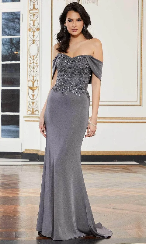 Little Black Women Dress with Sequins for a Glamorous Night OutMori Lee 72612 - Beaded Bodice Evening Dress