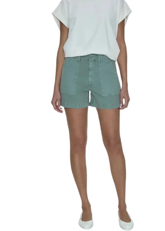 Denim Women Shorts with Distressed Details for a Casual VibeMarissa Short In Bluff