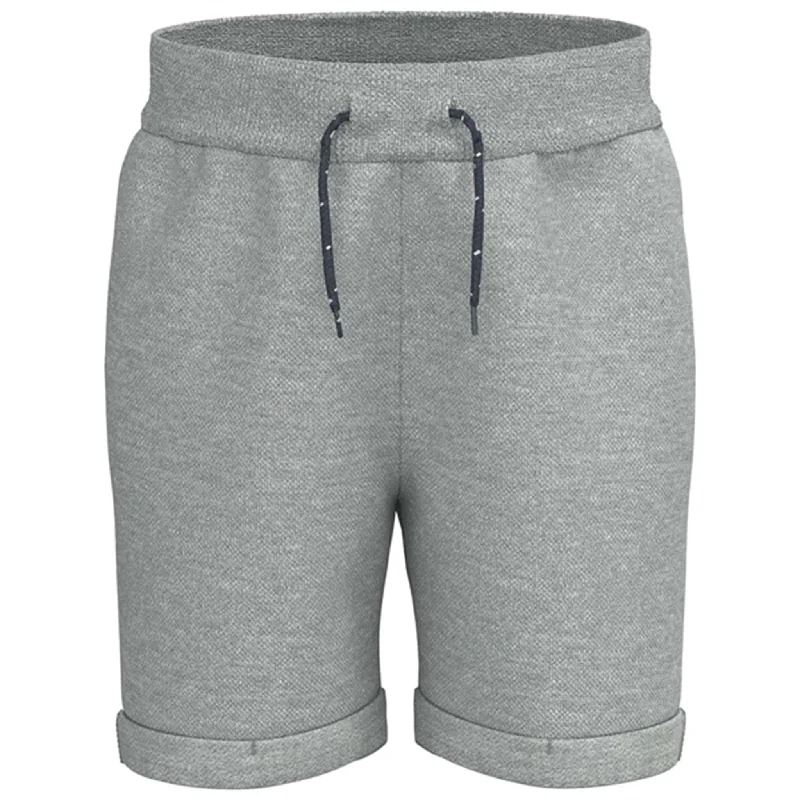 Stretchable Women Shorts for Maximum MobilityName it Grey Melange Vasse Sweat Shorts