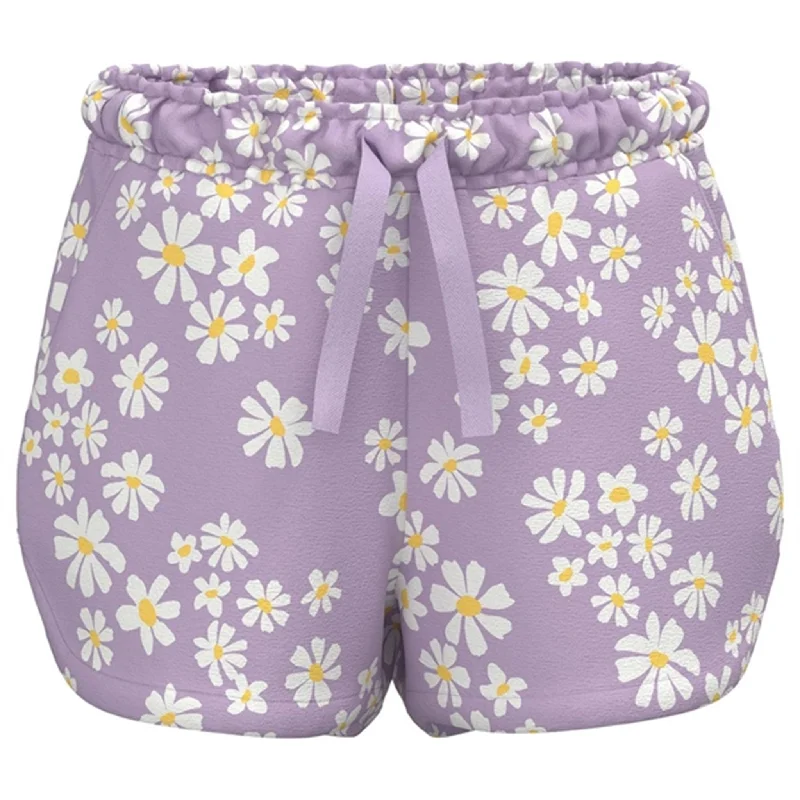 Plus Size Women Shorts with a Comfortable and Stylish FitName it Orchid Bloom Flower Vigga Shorts