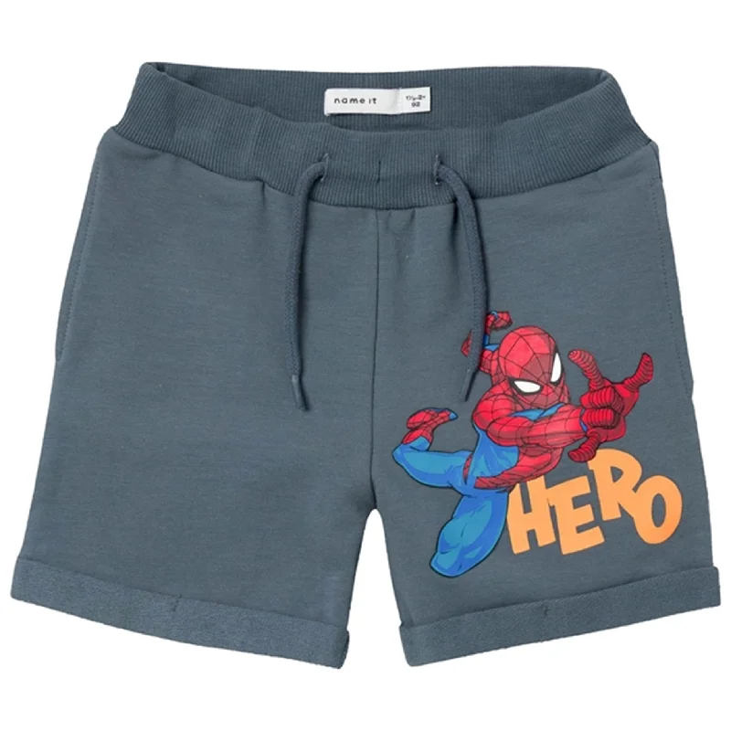 Linen Women Shorts for Breathable Comfort in Hot WeatherName it Stormy Weather Maubin Spiderman Sweat Shorts