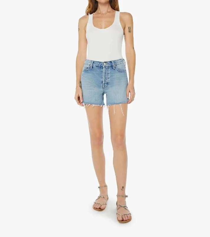 Denim Women Shorts with Distressed Details for a Casual VibeSkipper Short And Long Fray Shorts In Leap Of Chance