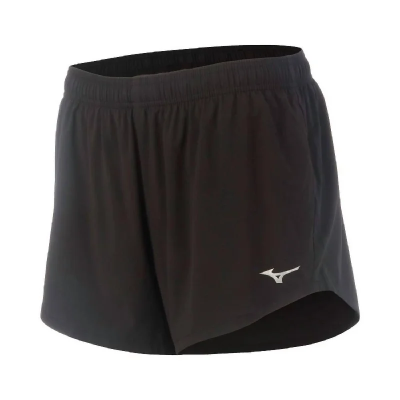 High - Waisted Women Shorts for a Retro and Flattering LookWomen's Infinity 3.5" Running Short In Black