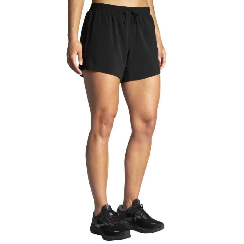 Tie - Waist Women Shorts for a Customizable FitWomen's Moment 5" Short In Black